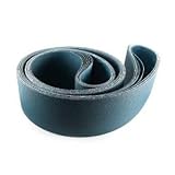 2 X 48 Inch 40 Grit Metal Grinding Zirconia Sanding Belts, 6 Pack