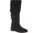 Bearpaw Women's Melanie Suede/Canvas Knee-High Canvas Boot