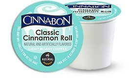 CINNABON CLASSIC CINNAMON ROLL KEURIG SINGLE-SERVE K-CUP PODS,...