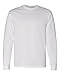 Gildan Cotton Long Sleeve T-Shirt - 5400 - Small - White