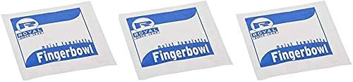 Royal Moist Wet Wipe Towelette, Individually Wrapped, Package of 1000, White ((3.Units))