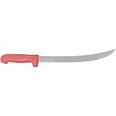 12” Red Cimiter Butcher Knife - Cimiter - Curved Blade - Cozzini Cutlery Imports
