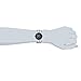 Top Plaza Womens Fashion Elegant Cuff Bangle Analog Quartz Arabic Numeral Bracelet Watch 7''-Silver Tone Blue Face