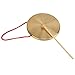 BQLZR Alto Hand Gong Chapel Copper Cymbals Percussion 15.5 Diameter Opera Gong