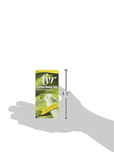 AYR SALINE NASAL GEL, WITH SOOTHING ALOE, 0.5 OUNCE TUBE (PACK OF 1)