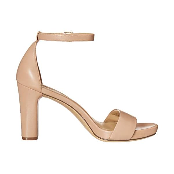 Naturalizer Womens Joy Ankle Strap Heeled Dress Sandal Pretty Boots and Shoes