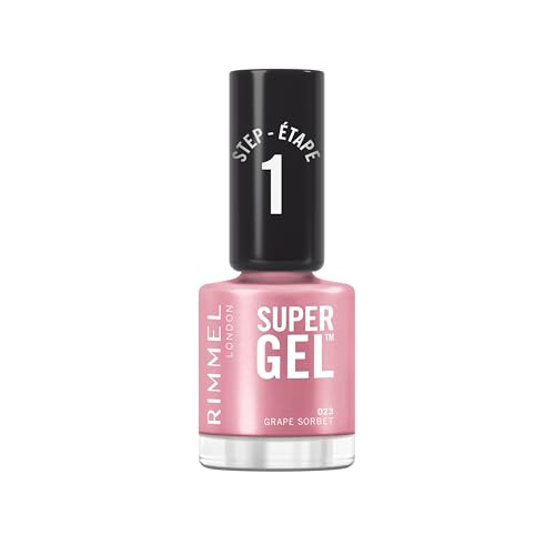 Rimmel Super Gel Esmalte de Unas 023 Grape Sorbet