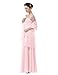 Topwedding Chiffon Bridal Wedding Shawl Wrap Women's Evening Dress Stole Scarves,7924'', Shell Pink