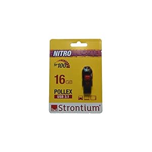 Strontium 16GB Pollex USB 3.1, Black