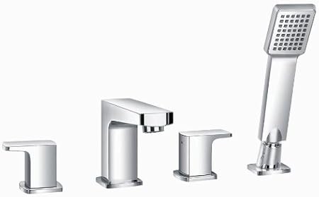 Artos F702 2ch Safire 4 Hole Deck Mount Tub Filler Chrome