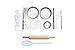 Fox Run 4619 Junior Bake Set, 12-Piece Multicolor, 7.5 x 10.5 x 4.25 inches