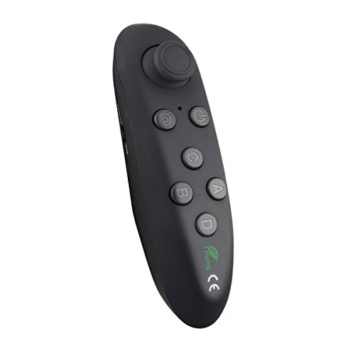 VR Controller, Storm Portable Wireless Bluetooth Remote Controller for 3D VR Headset/Gamepad/iOS System/Android System