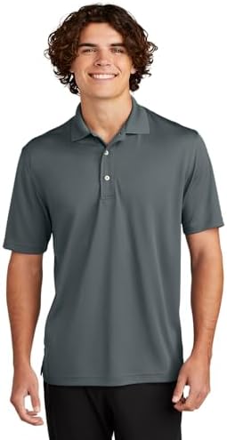 SPORT-TEK Unisex Dri-Mesh Polo | Short Sleeve Collared Shirt for