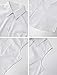 LE3NO Womens Lightweight Cotton Sleeveless Button Down Shirt,White,X-Large