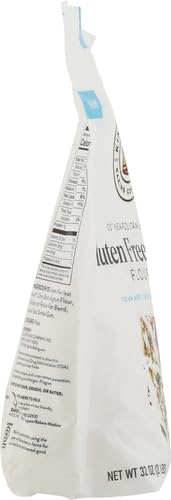 KING ARTHUR GLUTEN FREE PIZZA FLOUR: CRISPY NEAPOLITAN-STYLE CRUST – 32 OZ BOX, PERFECT FOR GF BAKING, CELIAC-FRIENDLY, 00 PIZZA DOUGH MIX