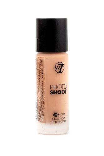 W7 Photo Shoot 16 Hour Budge Proof Foundation True Beige