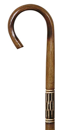 The Walking Stick Company European Hackberry Wood Walking Stick