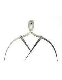 YUELY Golden Media Calipers 1:1.618 acero inoxidable Golden Ratio Calipers cejas tatuaje microblading permanente herramienta de medición de maquillaje