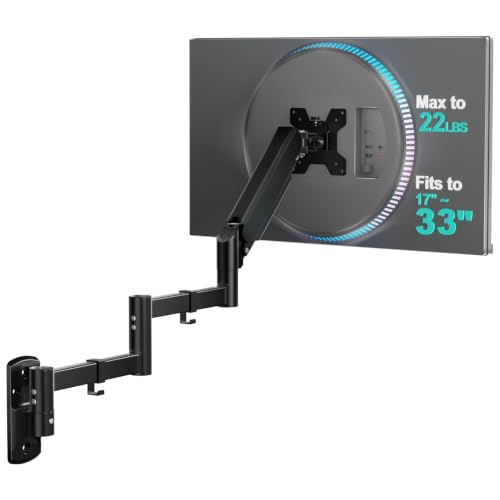 WALI Long Arm Monitor Wall Mount