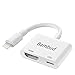 Bambud Phone to HDMI Adapter Cable, Digital AV Adapter 1080p HD TV Connector Cord Compatible Phone Xs Max XR 8 7 6Plus, Pad, Pod to TV Projector Monitor