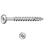 (2000) 9x3 Torx Star Flat Head With Nibs Coarse Thread Exterior W.A.R. Coated Type-17 Deck Screw #138207