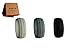 AvecToi Unisex Silicone Wedding Ring Band - 3 Rings Pack - 8.5mm Wide (2mm Thick) - Black, Dark Grey, Light Grey (9)