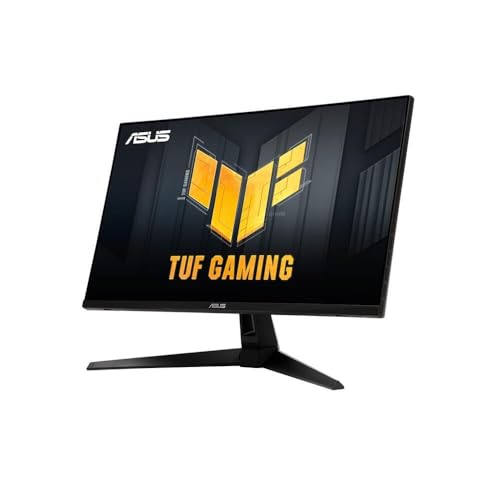 Monitor Gamer ASUS TUF 27", QHD, 210Hz, 0.3ms, IPS, G-Sync Comp, FreeSync Premium, Ajuste de ângulo, Som Integrado - VG27AQ5A