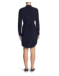 Eddie Bauer - Vestido de manga larga para mujer