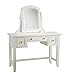 Naples White Vanity Table by Home Styles