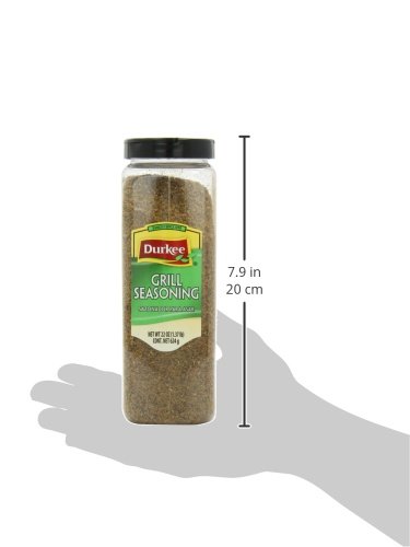 DURKEE GRILL SEASONING – 22 OZ. CONTAINER, 6 PER CASE