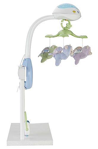 Fisher-Price - La Giostrina Degli Orsetti, giostrina motorizzata con la proiezione di luci stellate e tre modalità sonore calmanti, segue le fasi di crescita del bambino, per bimbi da 0+ mesi
