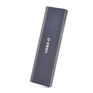 Externe Hard Drive, Slim Portable Hard Drive externe opslag 1TB 2TB compatibel met PC, laptop en Mac (2TB-C zwart)