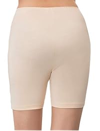 Pantalones cortos de seguridad para dama, de algodón, longitud del muslo, pantalones cortos