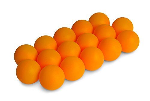 Laser Sports Ping Pong Balls for Training, Orange, 50 Piece