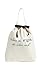Bag-all Lost Sock Travel Bag, Natural/Black, One Size