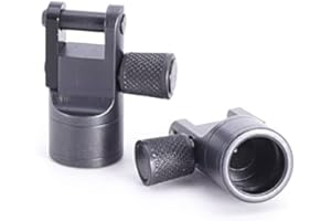 Trirock 2-Pack Multi-Function Quick Detachable Stud Base Adapter for mounting Sling swivels & Wood Screws