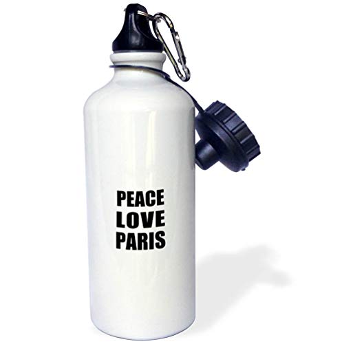 3dRose wb_184895_1 Peace Love And Paris - Things That Make Me Happy - Francophi…
