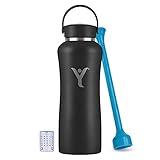 DYLN 40 oz Alkaline Water Bottle | Creates Premium