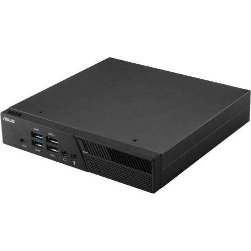 Asus PB60 Mini PC with Intel Core i3-8100T (4GB RAM, 500GB HDD, HDMI, DisplayPort, com Port, 802.11 AC WiFi, Bluetooth, Gigabit LAN, Windows 10 Pro, Vesa Mount) PB60-B3041ZC