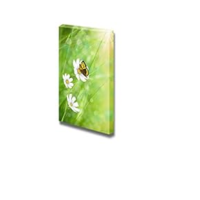 Spring Easter Background with Beautiful Delicate Flowers Wall Decor