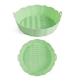 BTSHOW Air Fryer Silicone Liners 8 INCH 2