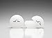 Ice Ball Silicone Mold 2.5 Inch Jumbo Sphere Mark René Set of 2 White