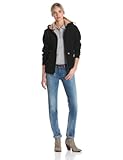 Dickies Women's Sherpa Lined Fleece Jacket,Black,2x