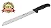 ICEL Cutlery 8-inch wavy edge Bread Slicer knife. NSF Approved, Black Handle