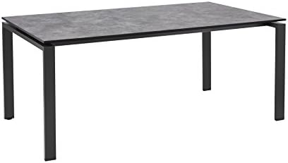 Kettler Hpl Lofttisch 180 X 100 Cm Anthrazit Esstische Amazon De Garten