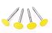 Low Profile Survey Stakes - 4-Pack - Hi-Vis Yellow - Survey Markers