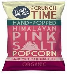 Planet Organic Himalayan Salt Popcorn 20 g (order 20 for trade outer)