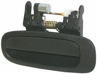 98-02 TOYOTA COROLLA REAR DOOR HANDLE LH (DRIVER SIDE), Assy, Outside, Flat, Black (1998 98 1999 99 2000 00 2001 01 2002 02) T491314 6924002030