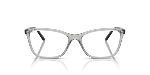 Vogue Eyewear VO5603 Prescription Eyewear Frames, Transparent Grey/Demo Lens, 5…
