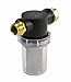 Remes Filter Attachment Garden Hose Pressure Washer Pump Inlet Water Metal Outdoor Gardening, Sediment Filter 3/4 40 mesh